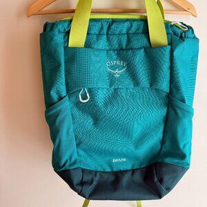 Osprey Daylite Tote Pack | Teal | Convertible Backpack/Tote